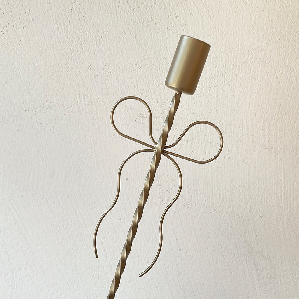 Candle Holder - Bowknot Design - TAOCASA