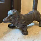 Vintage Iron Puppy Tissue Holder - TAOCASA