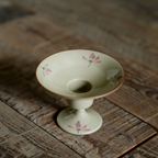 Incense Holder - Pink Orchid High-Foot - TAOCASA