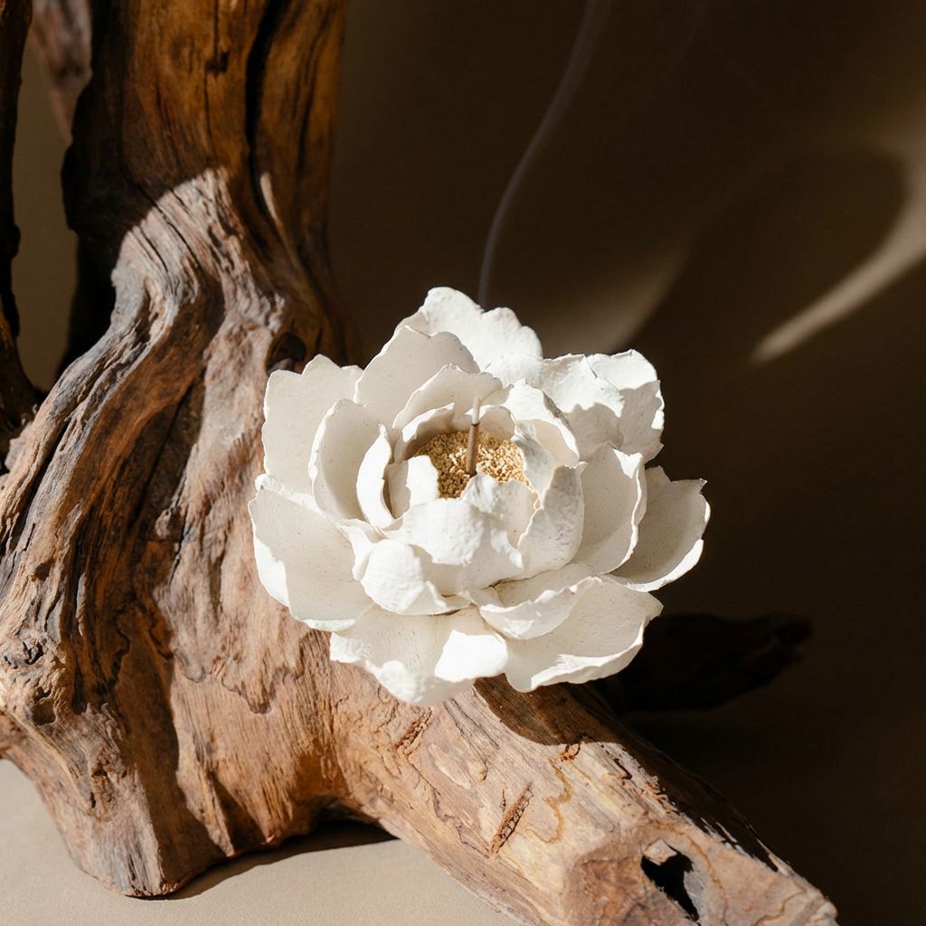 Incense Holder - Lotus style - TAOCASA